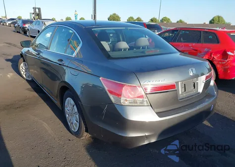 2012 Honda Accord 2.4 Lx из США, поврежденный, VIN 1HGCP2F34CA050583